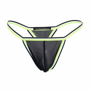 Andrew Christian Sheer Mesh Boy Y-Back Thong